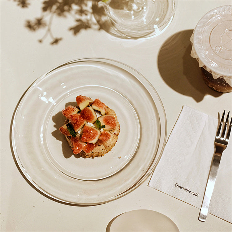 ガラスデザートプレート — nmo