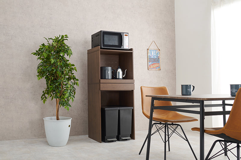 2段スリムキッチンラック