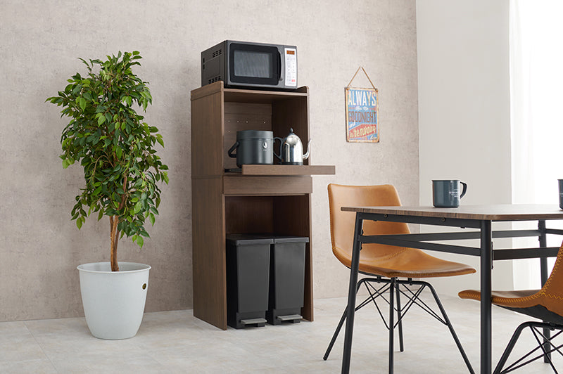 2段スリムキッチンラック