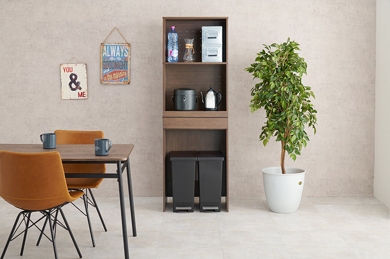 3段スリムキッチンラック