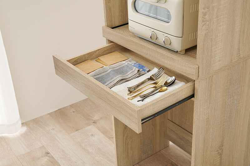 3段スリムキッチンラック