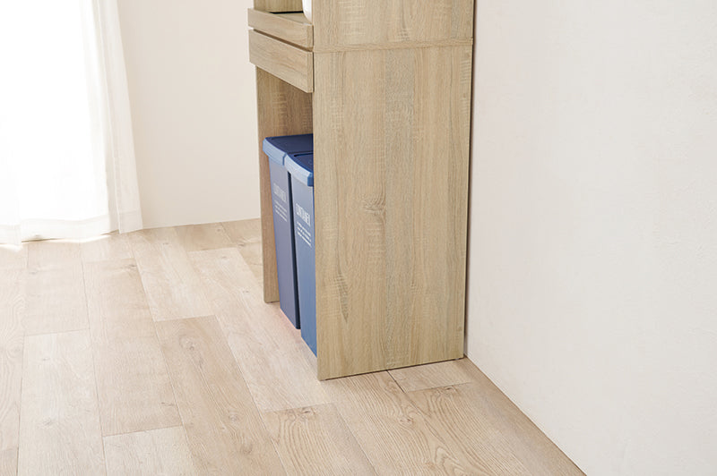 3段スリムキッチンラック