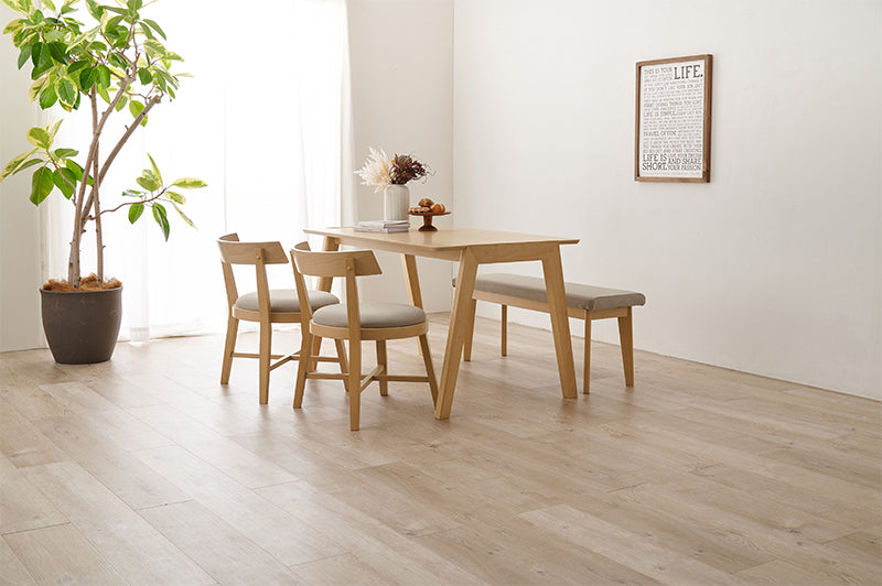 ナチュラルダイニングチェア2脚セット