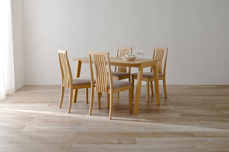 ナチュラルダイニング5点セット