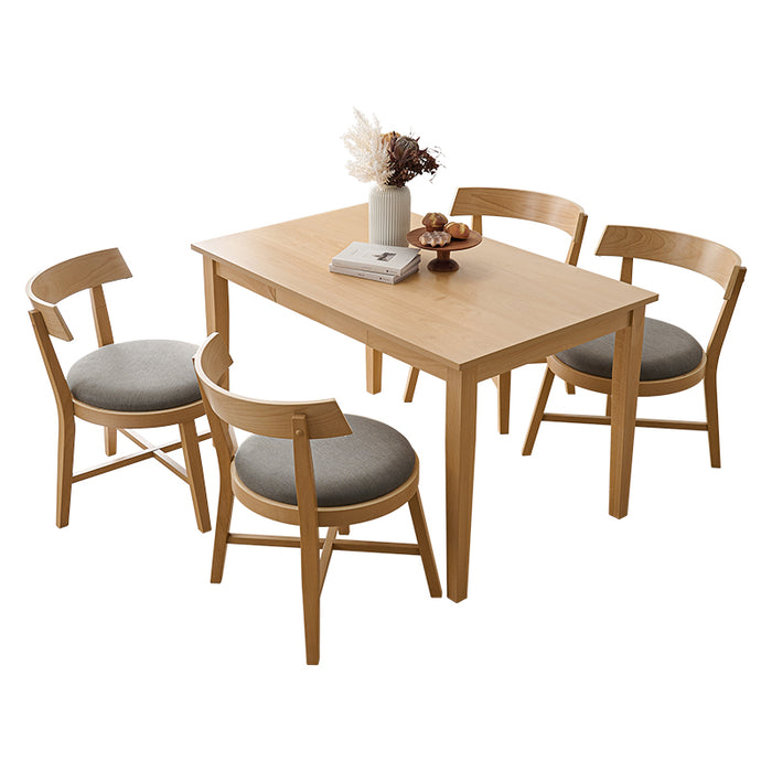 ナチュラルダイニング5点セット