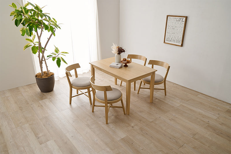 ナチュラルダイニング5点セット