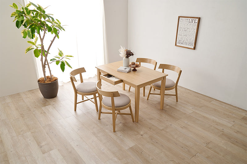 ナチュラルダイニング5点セット