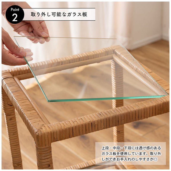 ガラスシェルフM