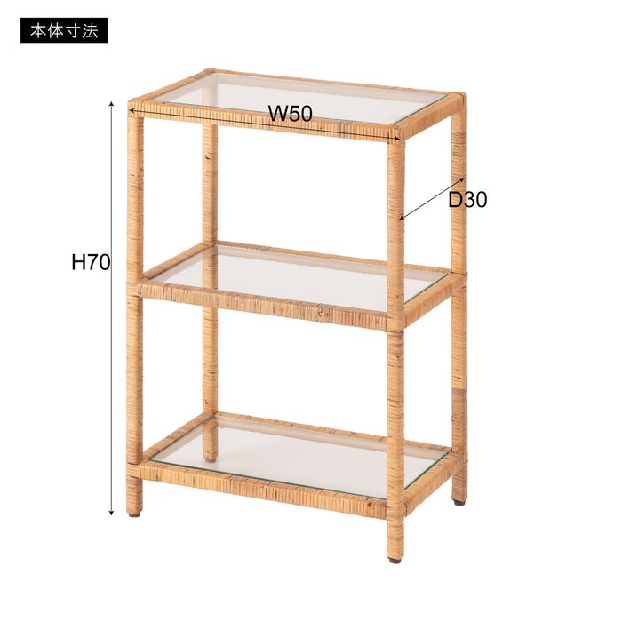 ガラスシェルフM