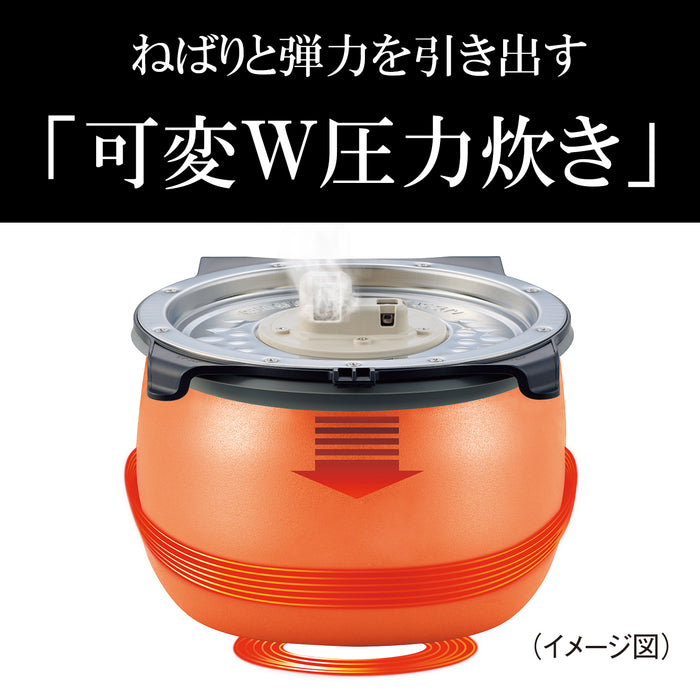 タイガー魔法瓶 圧力IHジャー炊飯器5.5合 JPI-X100